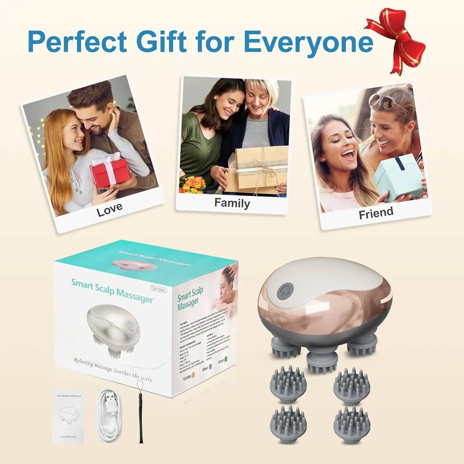 Premium Scalp & Body Massager: The Ultimate Employee Appreciation Gift for Modern Workplaces Premium Scalp & Body Massager: The Ultimate Employee Appreciation Gift for Modern Workplaces