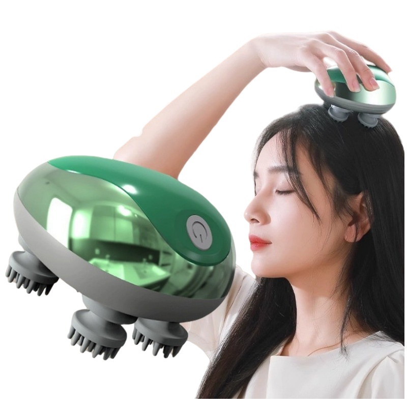 Best Waterproof automatic vibrating Electric Hair Scalp Massager, Scalp Massager for Hair Growth